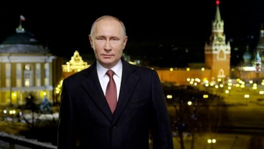 Новогоднее обращение президента России Владимира Путина 2020