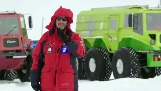 Антарктида хождение за три полюса 1 серия 14.01.2020